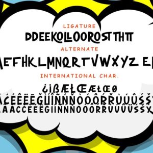 Komika Fun Comic Typeface