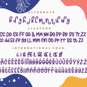Lazzy Dog Delightful Display Typeface