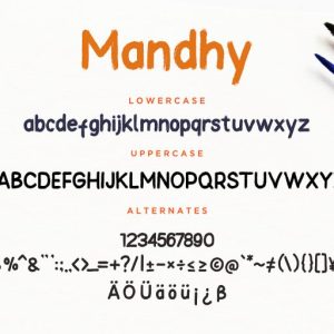 Mandhy Brush Series Sans
