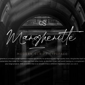 Margheritte Modern Script