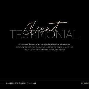 Margheritte Modern Script