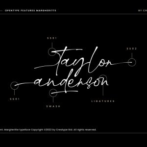 Margheritte Modern Script