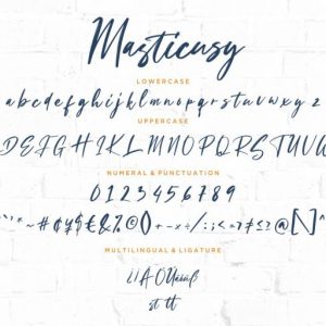 Masticusy Handwritten