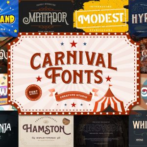 Astragon Font Edition Font Bundle Preview Image
