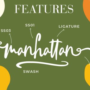 Millanow Brush Business Font
