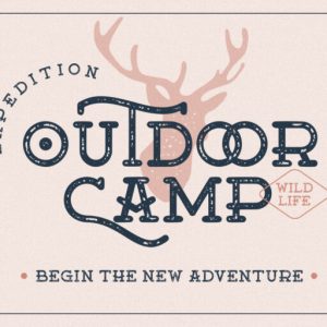 Moanster Vintage Stamp