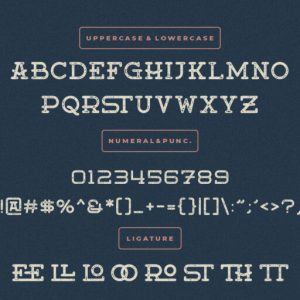 Moanster Vintage Stamp