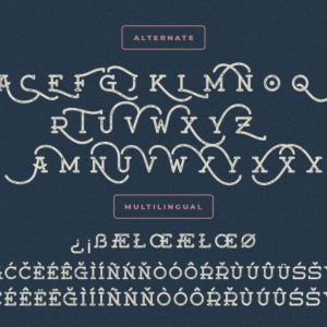 Moanster Vintage Stamp