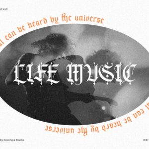 Obituary Decorative Gothic