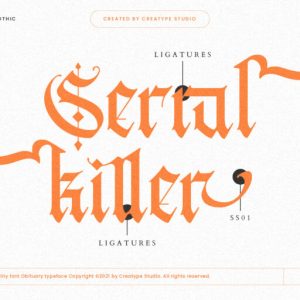 Obituary Decorative Gothic