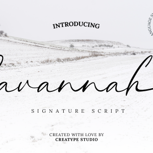 Savannah Signature Script