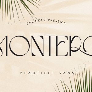 Montero Beautiful Sans