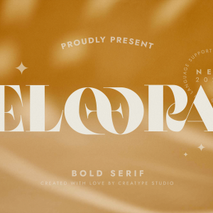Eloora Bold Serif