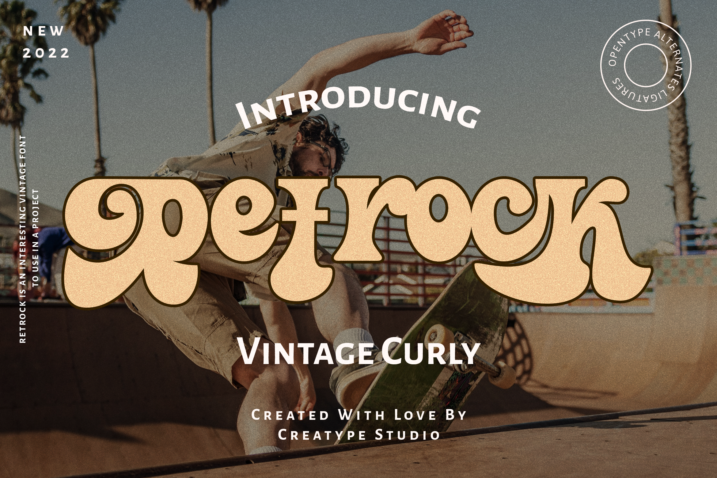 Retrock Vintage Curly
