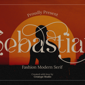Sebastian Fashion Modern Serif