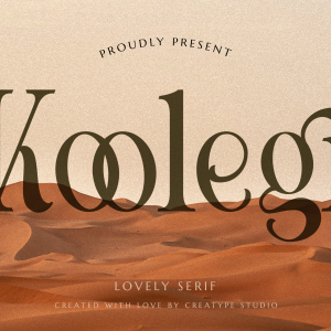 Koolegi Lovely Serif