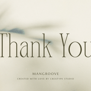 Mangroove Modern Serif