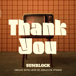 Sunblock Display Bold