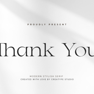 Chanceux Modern Stylish Serif