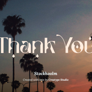 Stockhoolm Medieval Serif