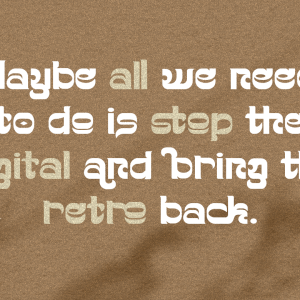 Fondre Retro Display