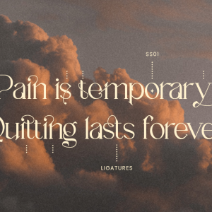 Rosalina Stylish Serif