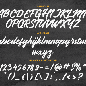 Handbrake Stylish Handlettering