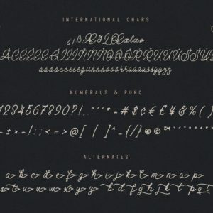 Pangharsa Monoline Retro Stamp