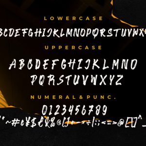 Galvanis Brush Advertisement Font