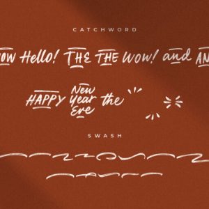 Priscilla Fancy Brush Typeface