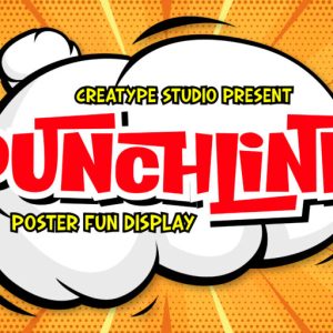 Punchline Poster Display