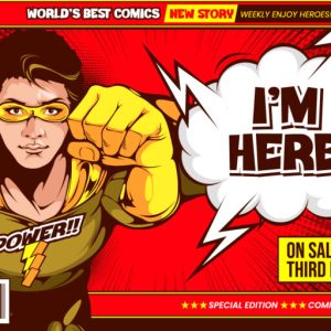 Punchline Poster Display