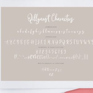 Qillyanst Signature Calligraphy