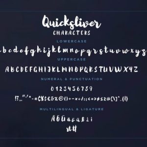 Quicksliver Handdrawn Brush