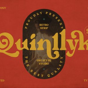Quinlliyk Retro Serif