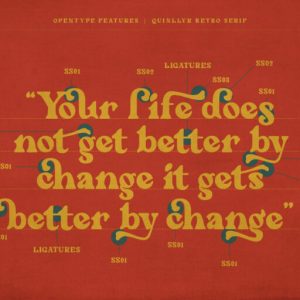 Quinlliyk Retro Serif