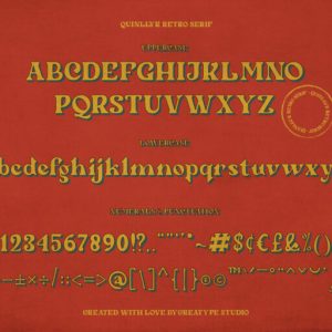 Quinlliyk Retro Serif