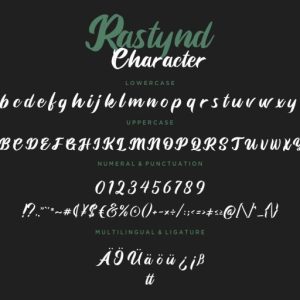 Rastynd Script Bold Modern