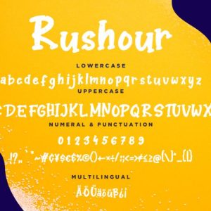 Rushour Fun Brush Script