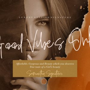 Samantha Signature Business Font