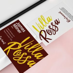 Scarletty Calligraphy Brush