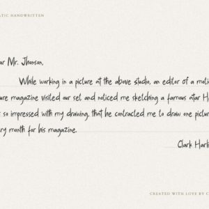 Scratchy Erratic Handwritten