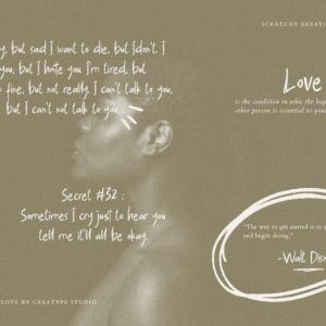 Scratchy Erratic Handwritten