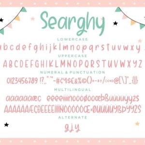 Searghy Fun Children Typeface