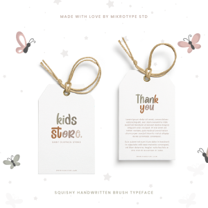 Squishy Brush Business Font