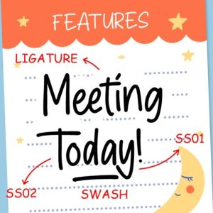 Sticky Marker Typeface