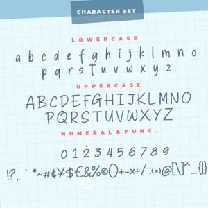 Sticky Marker Typeface