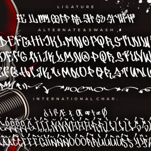 Street Graffity Advertisement Font