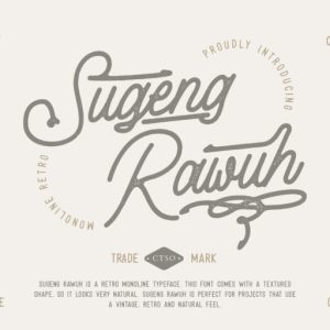 Sugeng Rawuh Monoline Retro