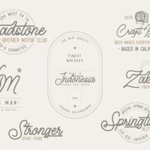 Sugeng Rawuh Monoline Retro